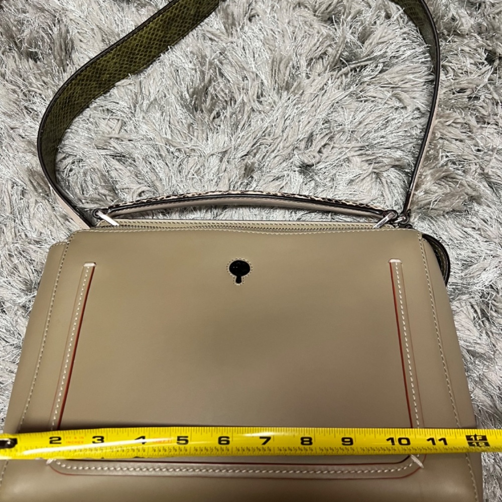 100% Authentic Fendi Dot Com Python Bag - image 2